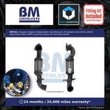 Catalytic Converter Type Approved + Fitting Kit fits MINI COUPE COOPER R58 1.6