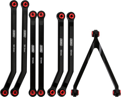 High Clearance Chassis Links Set for SCX24 C10 JLU Bronco Base Camp 4Runner Axia