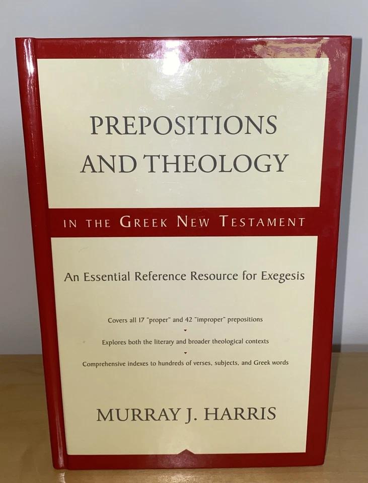 Prepositions and Theology in the Greek New Testament Murray J. Harris, Hardcover - Image 4 of 4