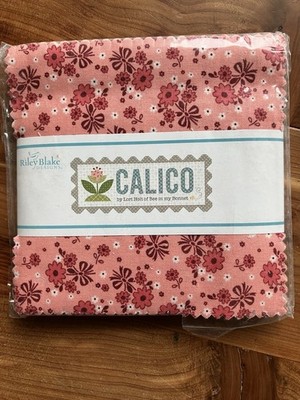 Riley Blake Lori Holt Fabric Charm Pack 5  Calico Bee In My Bonnet 42 Squares 10