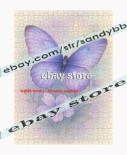 500 piece jigsaw puzzle Butterfly Dream pastel nature