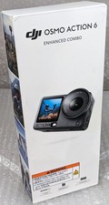 DJI OSMO Action 6 Action Camera - 1/1.1″ Square Sensor &Aperture of f/2.0 -f/4.0