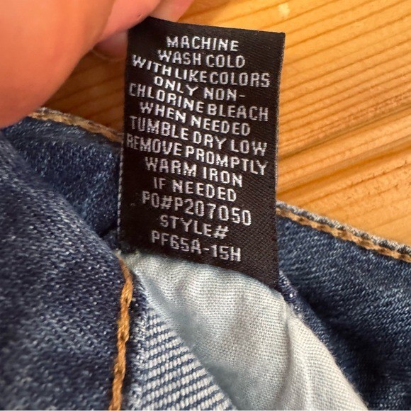 Almost Famous Contrast Patchwork Denim Flare Jean… - image 8