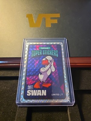 Veefriends Treasure Chest  - Sweet Swan Limited /7 Super Stickers
