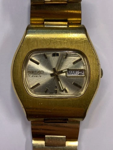 Vintage Seiko 6309-5059 Automatic Men's Watch Pre-Owned Runs (26-181)