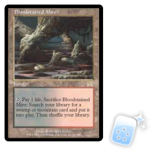 BLOODSTAINED MIRE Onslaught ONS Magic MTG MINT CARD