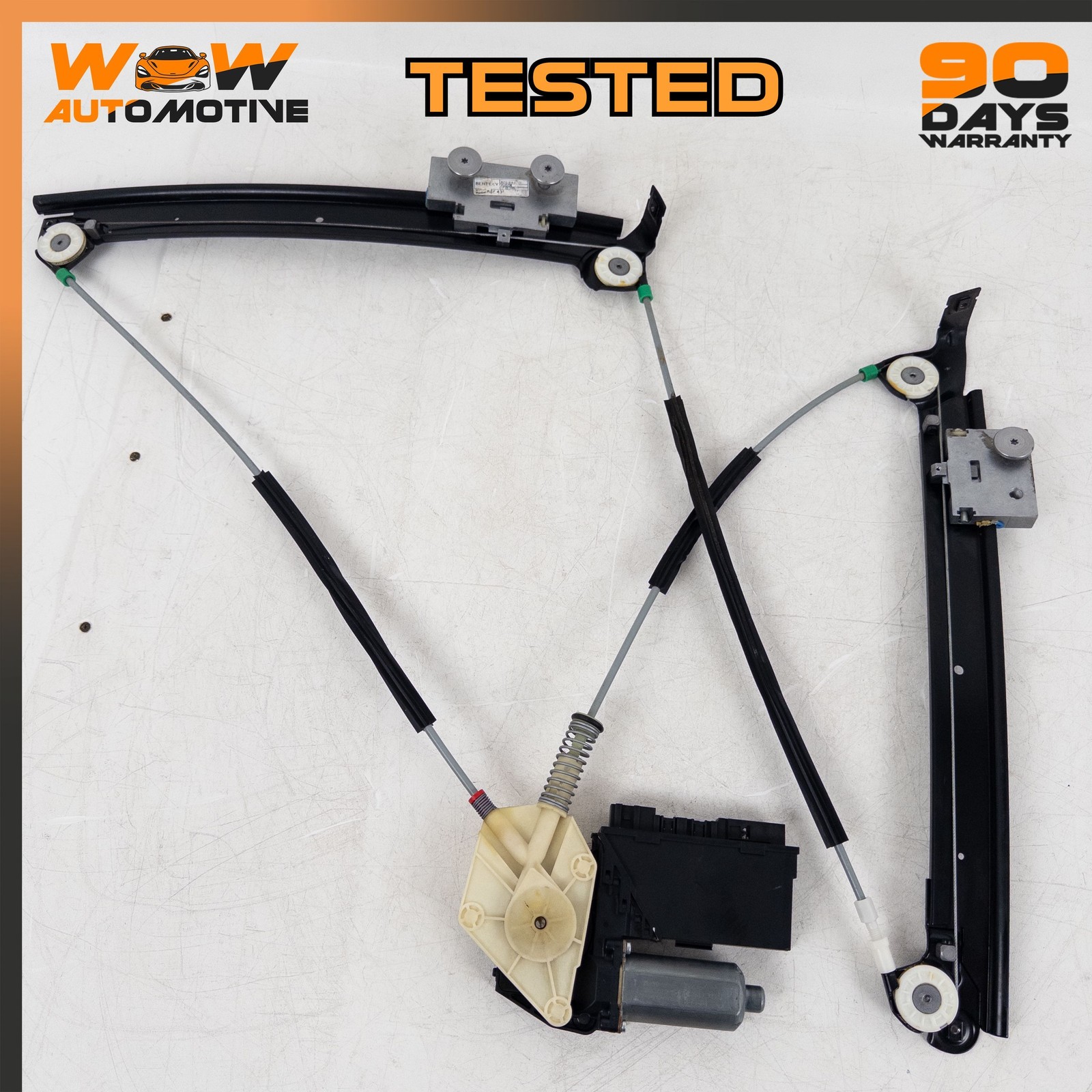 04-10 BENTLEY CONTINENTAL GT FRONT LEFT WINDOW REGULATOR MOTOR ASSEMBLY OEM