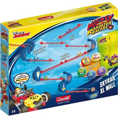 Quercetti 6672 Kugelbahn an der Wand Mickey And The Roadster Racers