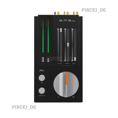 SMSL Black R1 Mini Portable HiFi Gaming DAC Headphone Amplifier #md
