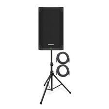 Mackie Thump15BST Boosted 1300W 15 Inch Adv Powered Loudspeaker and Stand Bundle