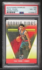 2018-19 Panini Donruss Rookie Kings Trae Young #24 PSA 8 ni4