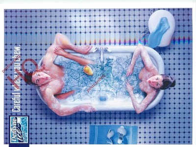 Ansichtskarte_ Werbung, Dentyne Eis, Kaugummi