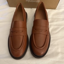 Madewell The Vernon Loafer in Dried Maple 6.5 NEW