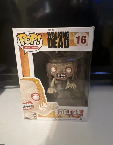 Funko Pop Vinyl Figure Television #16 The Walking Dead Bicycle Girl Zombie