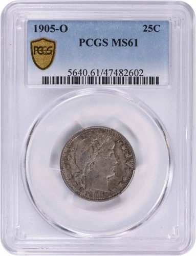 1905-O Barber Quarter — photo from another recent sale
