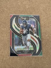 2024 Panini Select - Premier Level D.J. Moore #151 Red & Green Shock Prizm