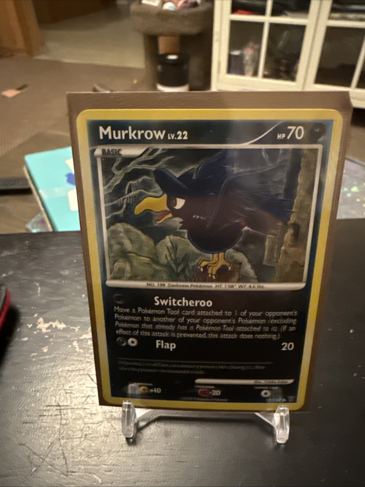 Pokemon - Murkrow - 72/147 - Uncommon - Supreme Victors - NM Reverse Foil