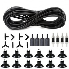 ALEGI 25 Feet 3/16 Inch Standard Aquarium Silicone Airline Tubing