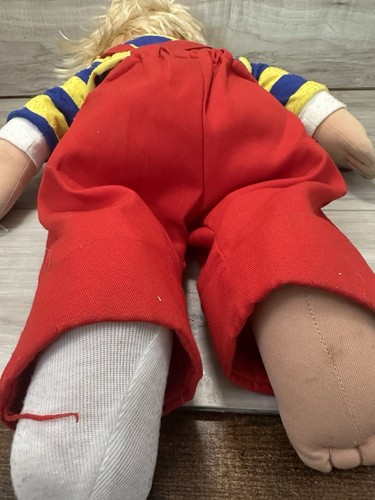 1985 Hasbro My Buddy Doll•Blonde Hair•Blue Eyes•Original Outfit No Hat Shoes Soc - Picture 5 of 10