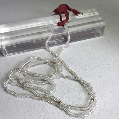 2 mm Variable String Pressed Glass Seed Beads Shape Beads Old Czech