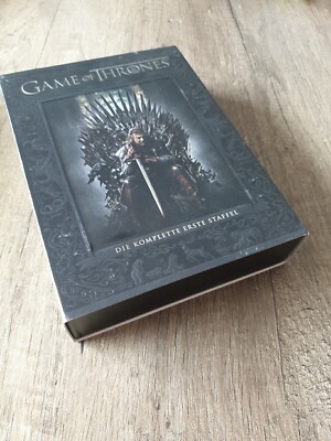Game Of Thrones, 1. Staffel, Sammlerbox, 5 DVDs guter Zustand inkl. Booklet