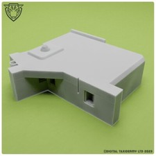 Regelbau B1-4 - 10 man MG Bunker WW2 mg post atlantik wall 15mm 00 1/76 28mm