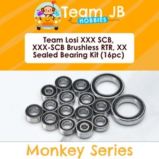 Team Losi XXX SCB, XXX-SCB Brushless RTR, XX - 16 Pcs Rubber Sealed Bearings Kit