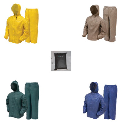 Frogg Toggs UL12104 Waterproof Rain Suit NEW Rain /& Wind Suit