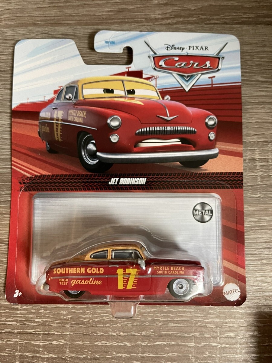 Disney Pixar Cars Randy Lawson & Jet Robinson Metal Series Lot of