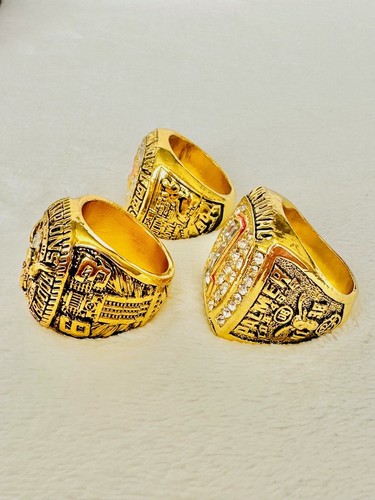 3 PCS University Of Texas LONGHORNS Championship Ring Set, US SHIP - Picture 3 of 3