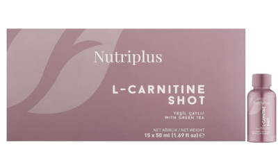 FARMASi Nutriplus Portioned Drink - L-Carnitine, 50ml (15 pcs). Free Shipping