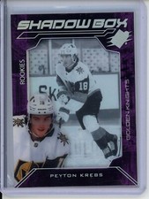 2020-21 SPx Shadow Box RC Peyton Krebs Vegas Golden Knights #SB-14