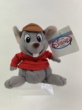 Disney Store The Rescuers Bernard Mini Bean Bag Plush New with Tags
