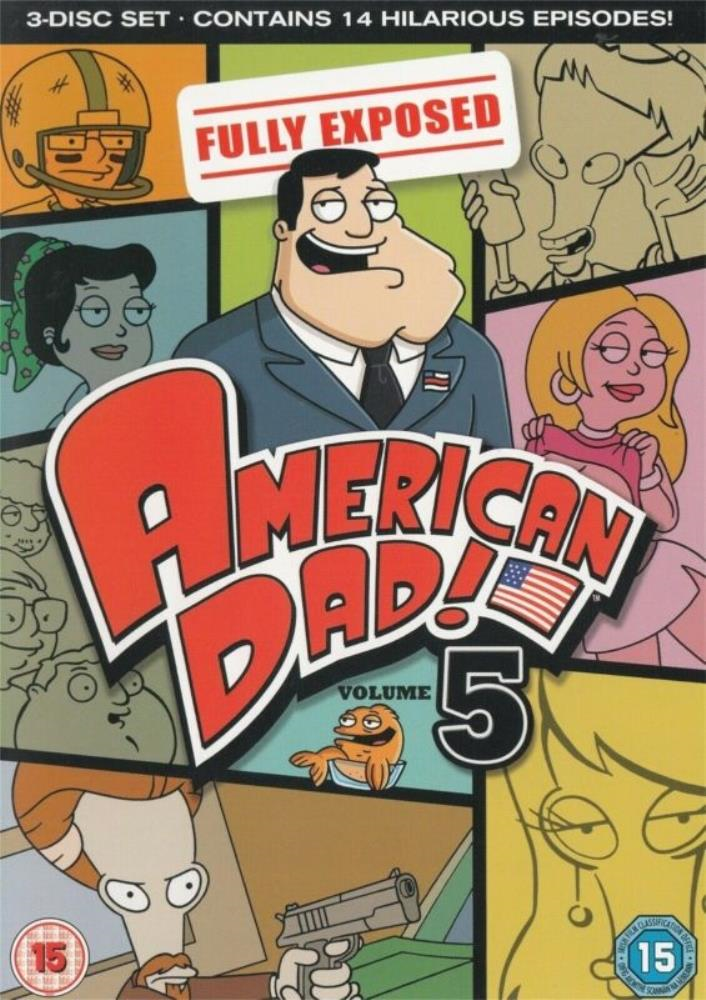 American Dad.Volume 5, Complete DVD FREE SHIPPING