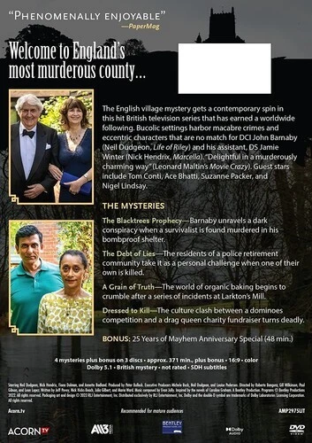 Midsomer Murders: Series 23 [New DVD] 3 Pack, Subtitled - Image 2 of 2