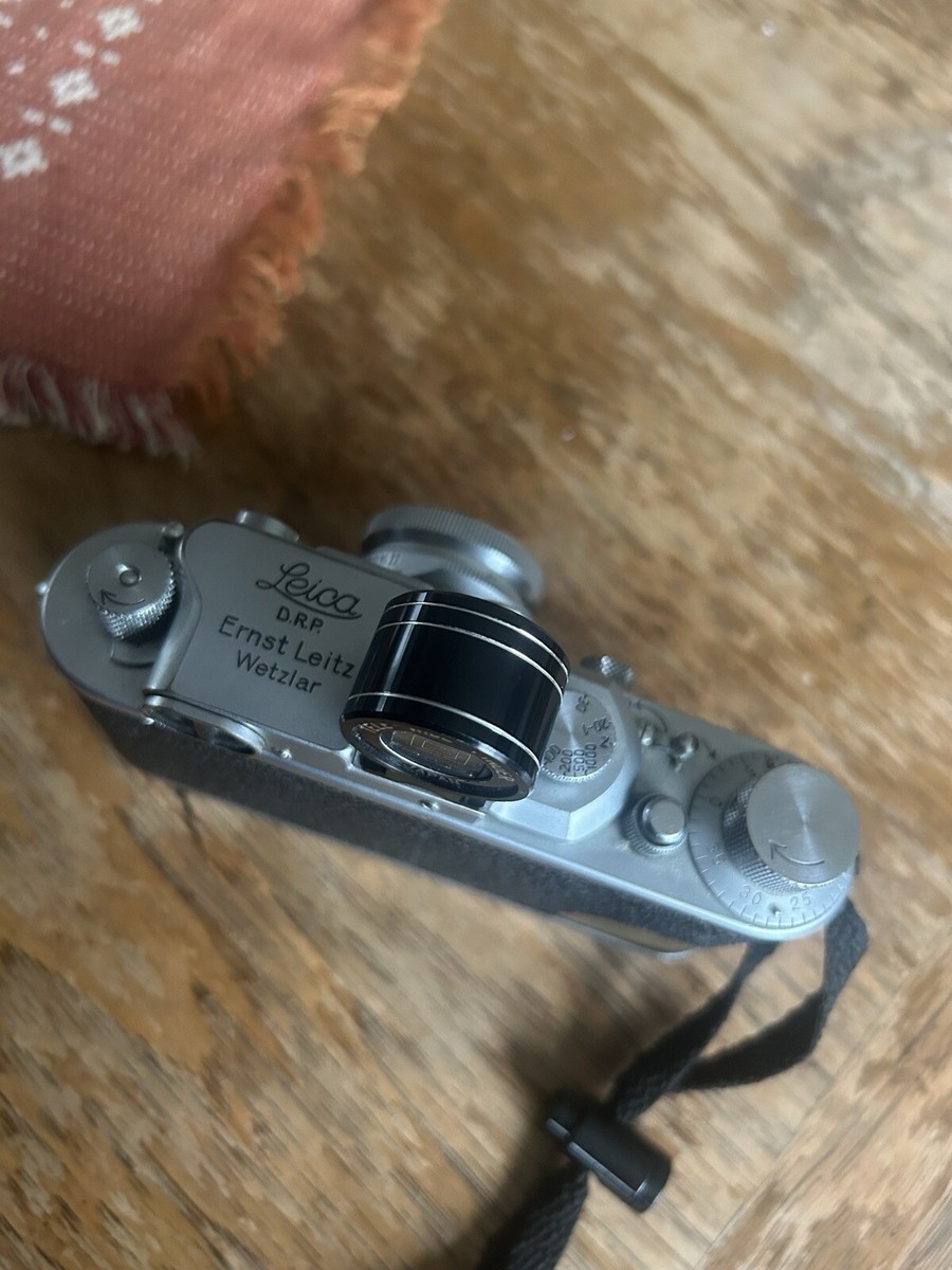 1930's Leica IIIa Ernst Leitz Wetzlar with Summaron F=3.5cm 1:3.5