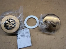 Artiwell Waste & Overflow Bath Tub Trip Lever Drain Trim Kit 628883-1CPZ Champag