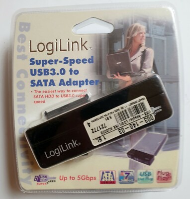 LogiLink USB 3.0 Super Speed zu  SATA Adapter bis zu 5 Gbps