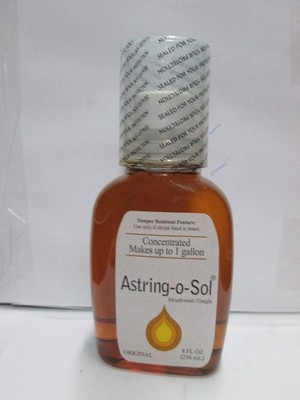 Astring-O-Sol Concentrated Mouthwash/Gargle, Original - 8 Oz Each (Pack Of 3) By Astring-O-Sol (784190715929)