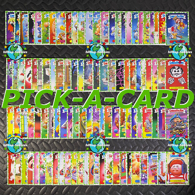 GARBAGE PAIL KIDS 2022 S1 SERIES 1 BOOK WORMS PICK-A-CARD GREEN PARALLEL worm