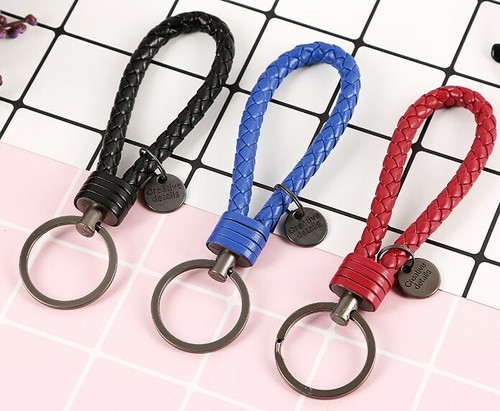 Llavero tejido bellota para automóvil agarre para Porsche BMW Mercedes Lexus Ford - Imagen 4 de 11