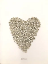 Rudder 1000 Round Tungsten Beads Copper Black Gold Silver Orange 7 Sizes Colors