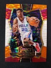 2016-17 Select TIMOTHE LUWAWU-CABARROT RC Red Orange #119 76ers *NV07A