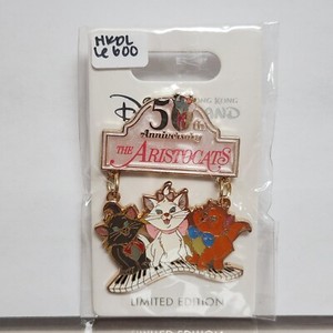 2020 HKDL Hong Kong Cat The Aristocats Marie 50th Anniversary Disney Pin LE600