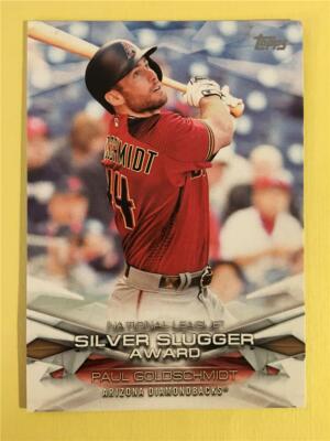 2018 Topps Series 1 Award Winners Insert #MLBA-35 Paul Goldschmidt Diamondbacks