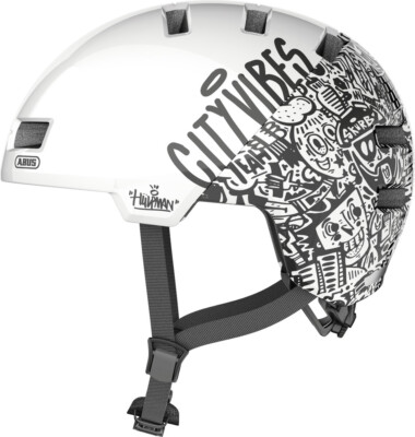 Abus Helm Skurb Ace city vibes L 58-61 cm Fahrrad Skaten Longboard Scooter 340g