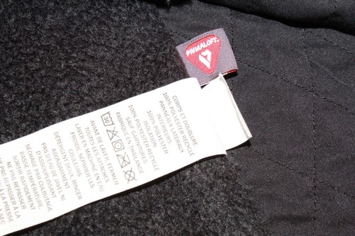 LL Bean Women's Fleece Lined PrimaLoft Vest Black Size 2X Plus - Picture 9 of 9