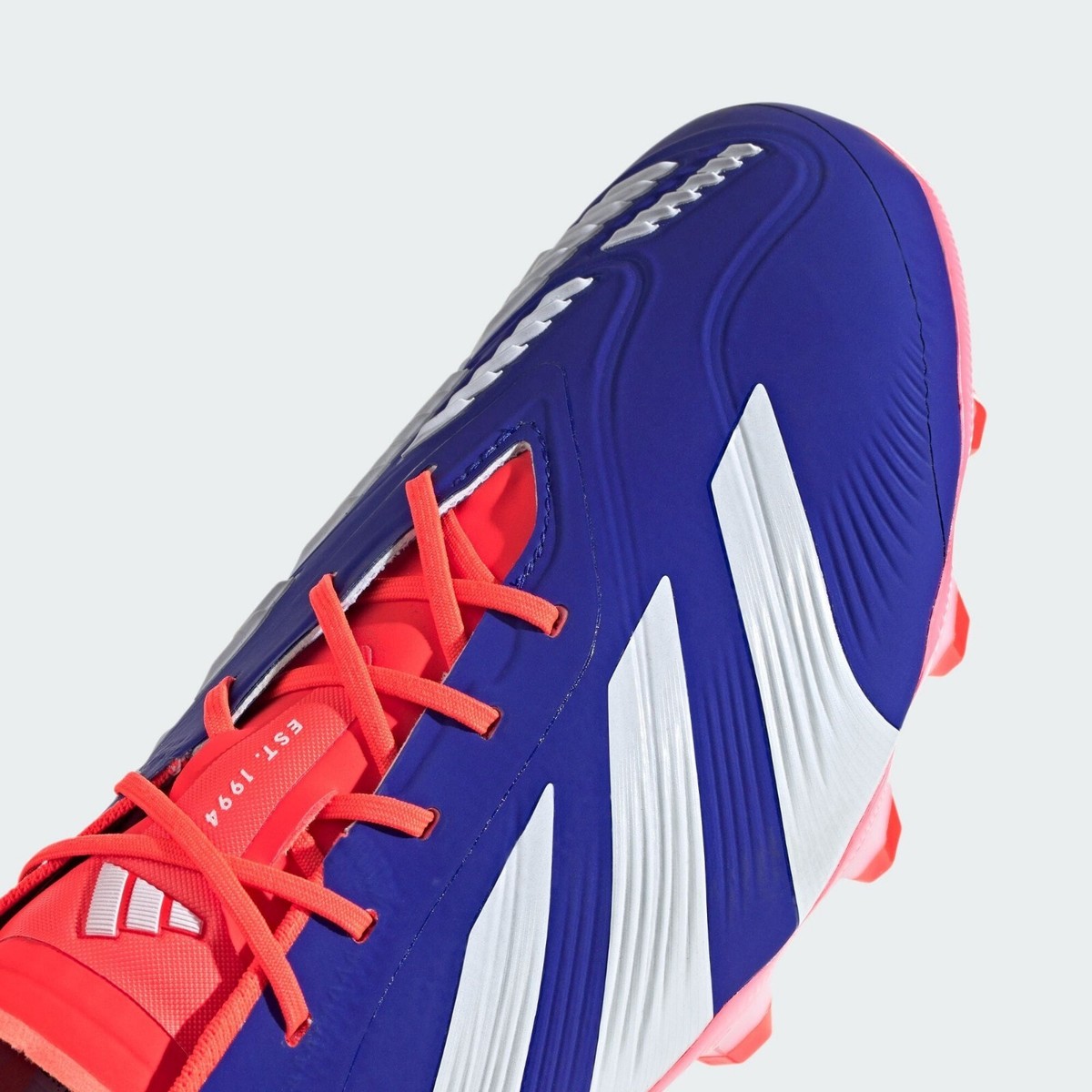 adidas Predator Elite Low HG/AG Lucid Blue White Solar Red adidas Predator Elite Low HG/AG Lucid Blue White Solar Red