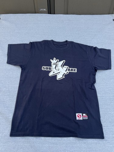 Subware Wild W Tee T-Shirt Navy Men's Size L
