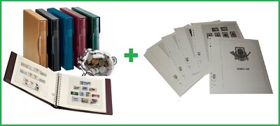 Lindner 138 85 1124V Gibraltar Crown Colony Stamp Album 1985-1999